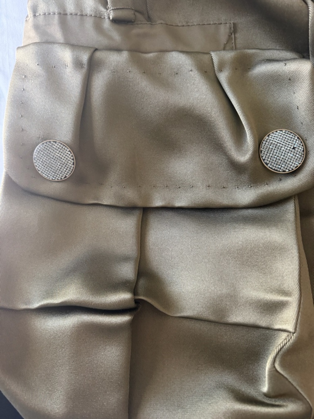Marc Jacobs Runway Olive Strapless Utility Mini Dress - Picture 15 of 16